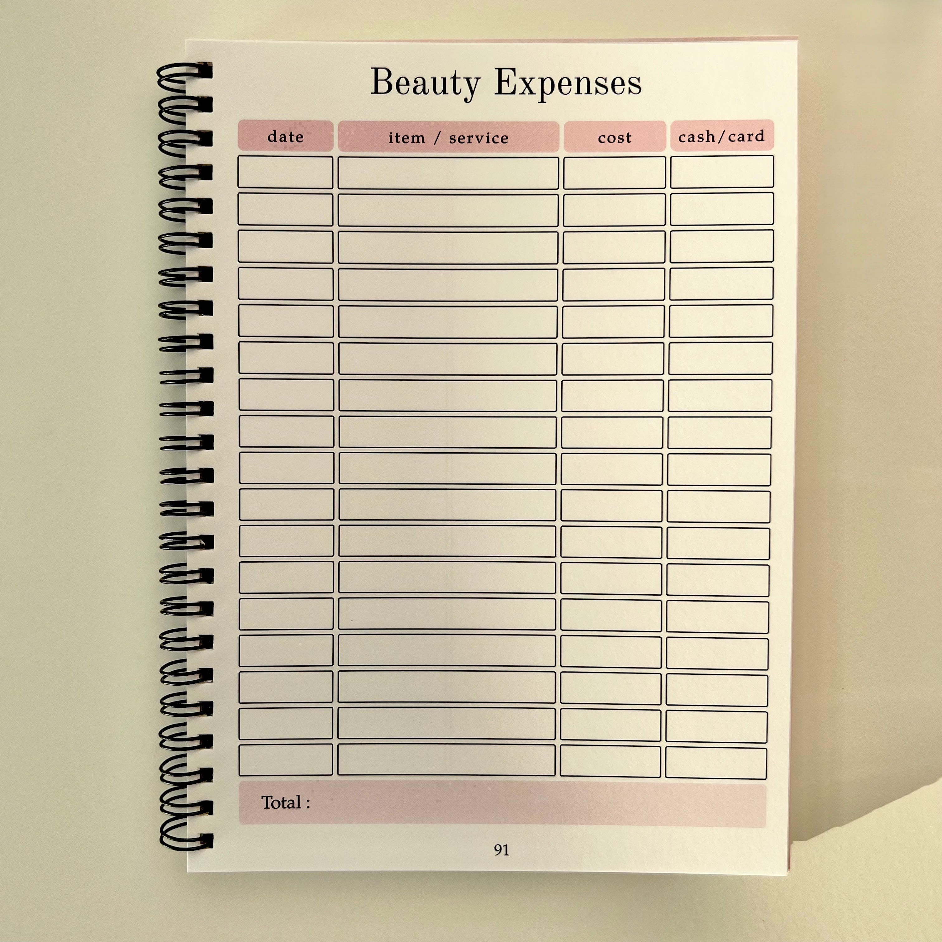 Ultimate Beauty Planner